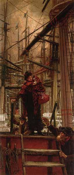 James Tissot Emigrants oil painting image